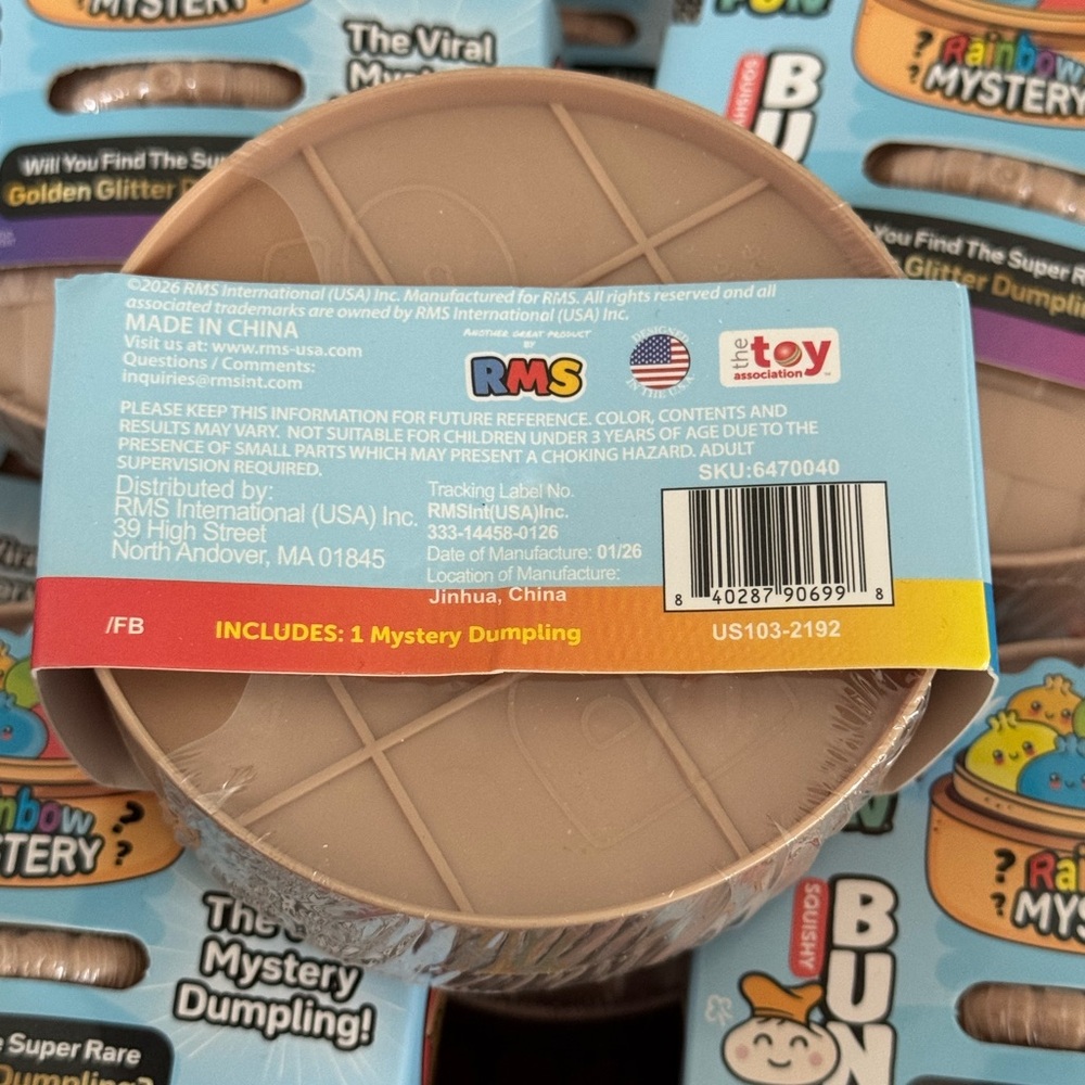 Rainbow Mystery Dumpling Surprise Toy Five below viral lot of 15 - Picture 2 of 4